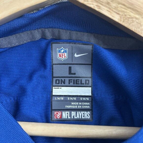 Nike Jersey Youth Boys L Blue Indianapolis Colts #12 Andrew Luck NFL On Field - Picture 9 of 13